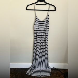 Striped maxi dress